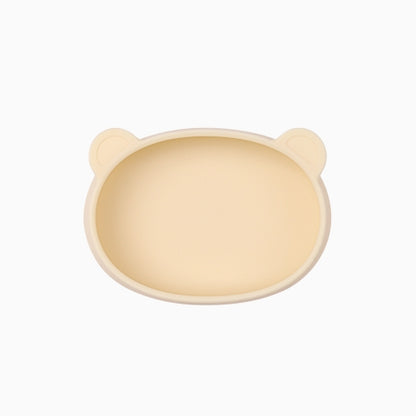 Silicone Bear Plate . Butter
