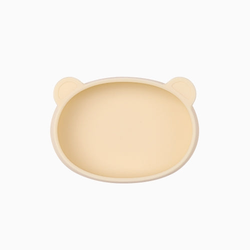 Silicone Bear Plate . Butter