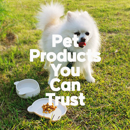 Platinum Silicone MoaCat Bowl . Beige