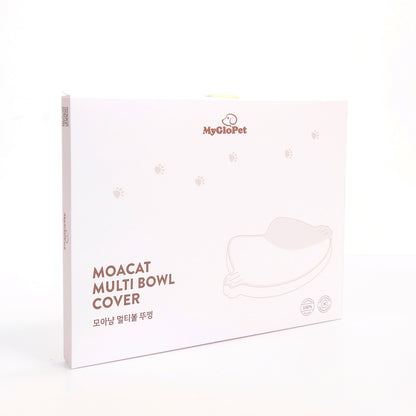 Platinum Silicone MoaCat Bowl Plate . Butter