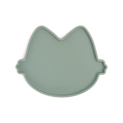 Platinum Silicone MoaCat Bowl Plate . Mint