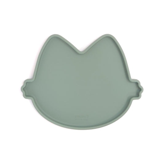 Platinum Silicone MoaCat Bowl Plate . Mint