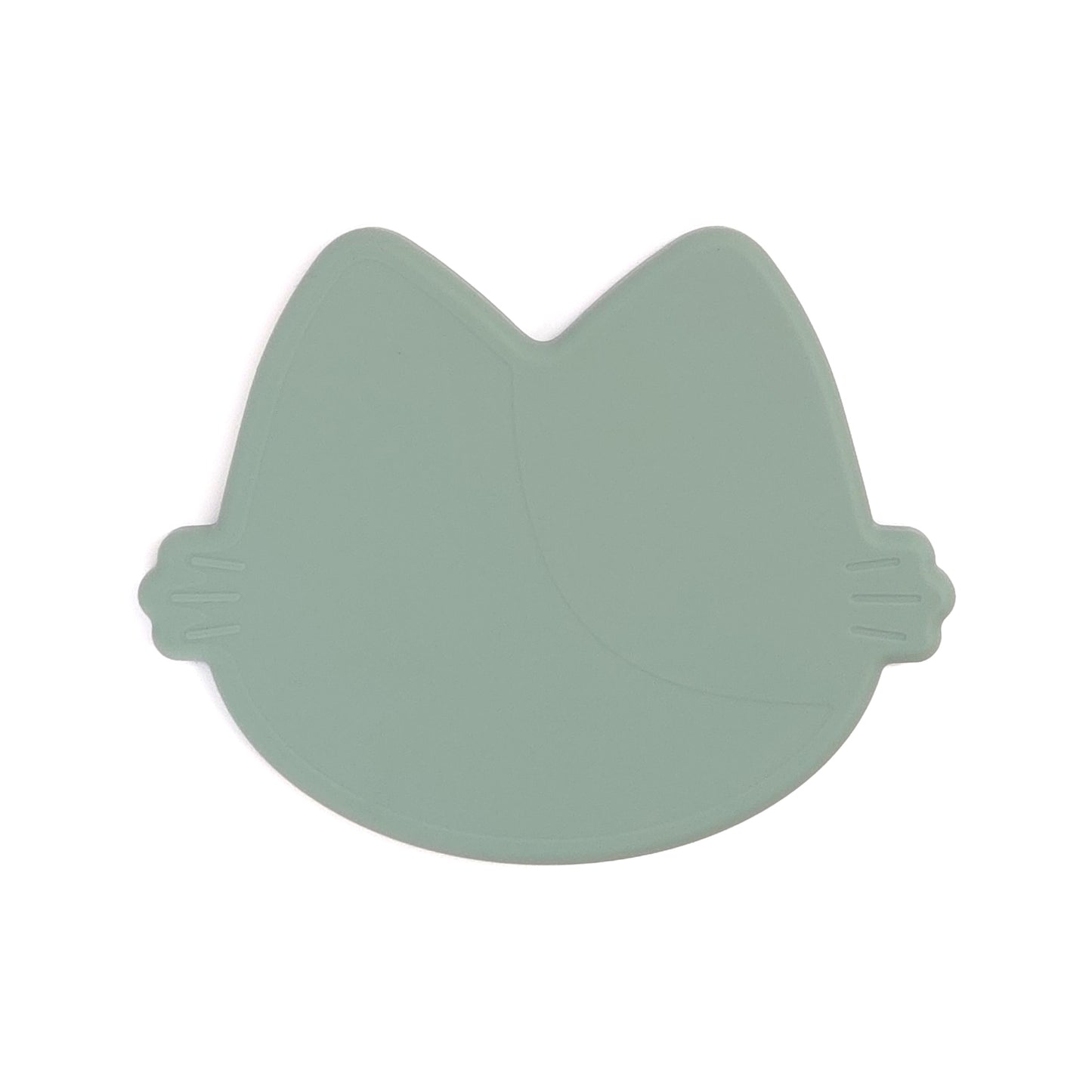 Platinum Silicone MoaCat Bowl Plate . Mint