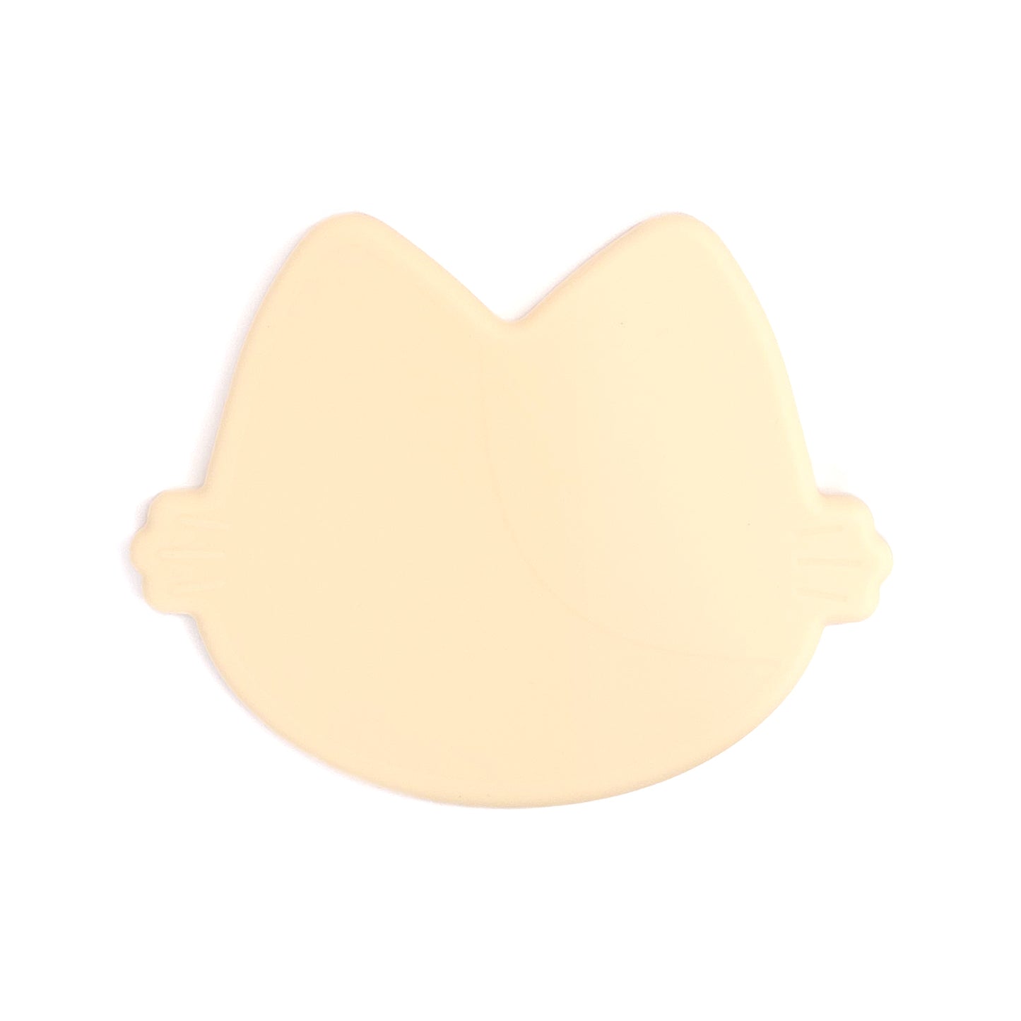 Platinum Silicone MoaCat Bowl Plate . Butter