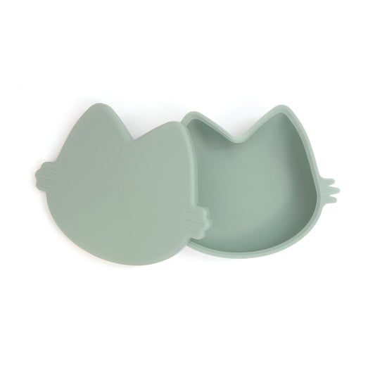 Platinum Silicone MoaCat Bowl Set . Mint