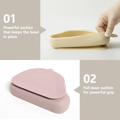 Platinum Silicone Dino Plate Set . Pink