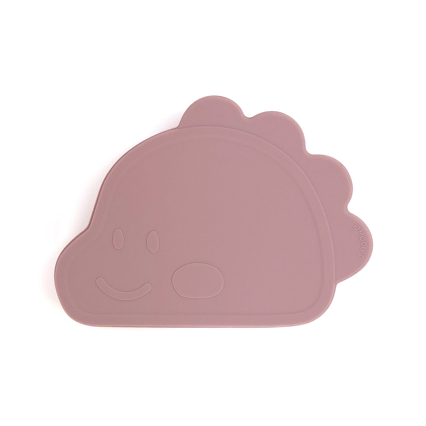 Platinum Silicone Dino Plate Set . Pink
