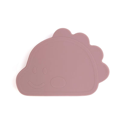 Platinum Silicone Dino Plate Set . Pink
